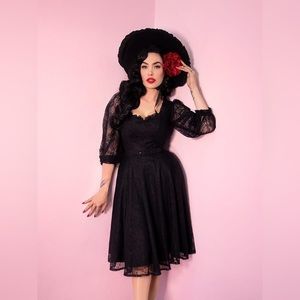 Vixen Decadence Swing Dress in Black